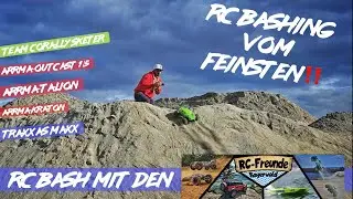 RC BASHEN mit den RC FREUNDEN BAYERWALD - RC BASHING vom FEINSTEN!! in der Kiesgrube