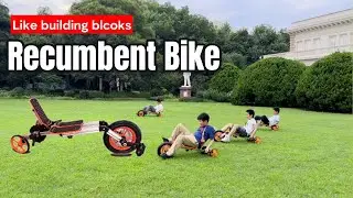 Recumbent Bike Build - DOCYKE STEM
