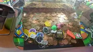 2p Coin Pusher, rapid fire £3.00 - lucky day, loads of prizes