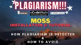 Moss Plagiarism Detection Tutorial - CodeVita Codechef CodeForces | Working | How to Avoid in Hindi