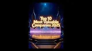 Top 10 Most Valuable Companies 💎 | Futuristic 3D Data #Shorts #Business #DataVerseLoop