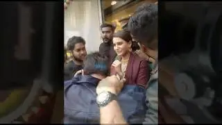 Actress Samatha Akkineni Inaugurated a Jewellery Shop in Krishnagiri