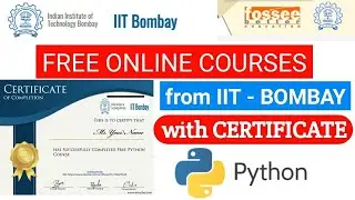 Free Course With Certificate from IITS |Learn from #iitBombayfree |#freecertificate|Startup Hind