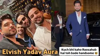 OMG🤯- Elvish Yadav Karan Kundra Zareen Khan Together,Elvish Yadav Dashing Look,Elvish Yadav