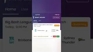 Sydney THUNDER Vs  Brisbane Heat I Big Bash 2022 I Prediction I 29th December 2022
