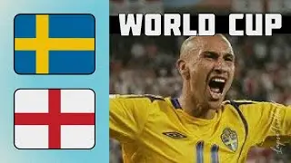 Sweden 2 - 2 England | World Cup 2006 | Highlights
