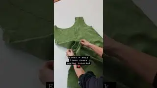 Linen dress sewing tutorial #basicsewing #design #madebyme #beginnersewing #diy #patterns #clothes