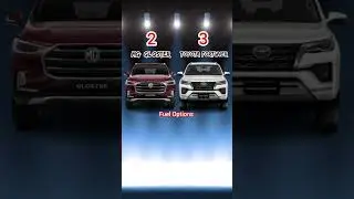 Mg Gloster Vs Fortuner Comparison 🔥| Tabahi 🫢