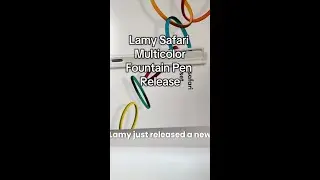 Unboxing the NEW Lamy Safari Multicolor Ring Set ✨🖋️