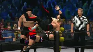 WWE 12 - Kurt Angle vs AJ Styles vs Samoa Joe - TNA Heavyweight Title Match: TNA Bound for Glory