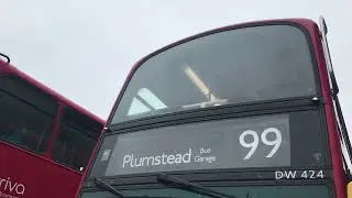 Blind change on Arriva London DW424
