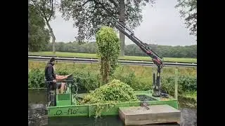 Bestrijding waternavel met Bouwmeester Lo Flo 500