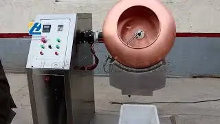 Copper Nut Coating Machine For Processing Peanut