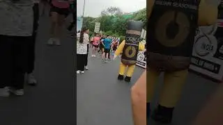 Marathon at DLF Mall Noida #running #marathon