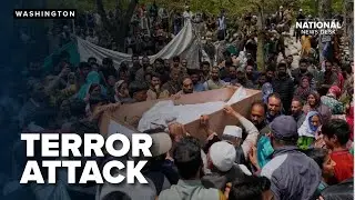Security tightened in Kashmir after deadly attack on tourists sparks massive manhunt