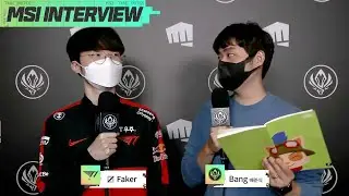 Faker - Bang Special Interview | 2022 MSI