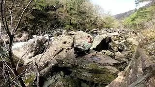 Beddgelert and Aberglaslyn walk, Snowdonia
