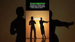 silhouette dancing