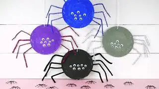 How to Make a Paper Plate Spider Craft