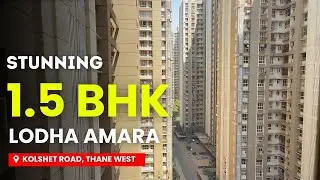Stunning 1.5 BHK Flat for Sale in Kolshet Road, Thane | Modern Amenities