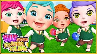 Little Balloon | Nursery Rhymes and Kids Songs | Bus Cartoon After School Club