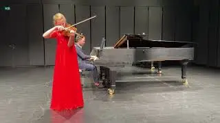 Violinkonzert Nr. 4, H. Vieuxtemps, op. 31, Violine und piano