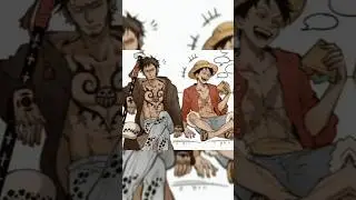luffy x law 🥰 #onepiece #anime #edit #trendingshorts