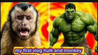 my fast vloge meet in hulk anf monkey | Full Masti