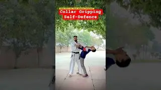 Karate Defence:If Someone Grab Your Collar ? #shorts #youtubeshorts #selfdefense