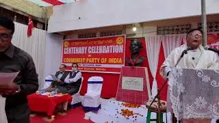 Speech of Comrade L Sotin leader CPI Manipur.