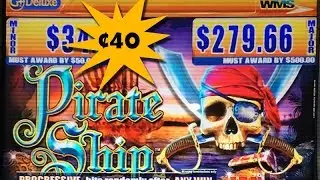 Pirate Ship Slot Machine Bonus ~ WMS