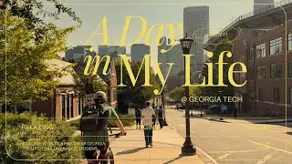 Calm College Day in My Life | Georgia Tech First Year Psychology Major, Premed Track🩺