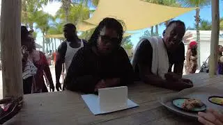 'WE ARRIVED AT THE VIRGIN BIMINI BEACH CLUB!