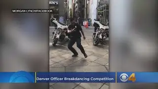 VIDEO: Denver Cop Breakdances With 7-Year-Old Boy On 16th Street Mall