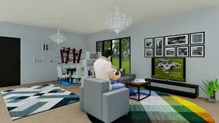 Villa render.         #home #architecture #art #keşfet #design #anime 