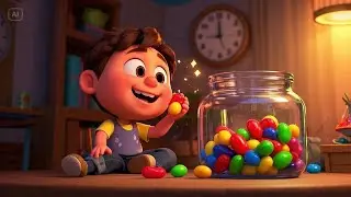 Where Did the Jelly Beans Go | Sweet Counting Song for Kids | Nursery Rhymes & Songs for Children