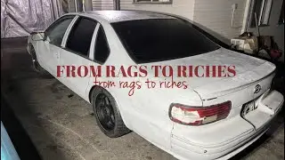 SOMETIMES I FORGOT ABOUT THIS LS SWAP 96 IMPALA SHES BACK IN MOTION