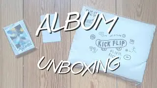 Unboxing KickFlip 1st Mini Album Flip it, Kick it! | Распаковка альбома KickFlip