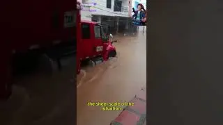 Severe Flooding Strikes Santa Marta, Colombia &ndash; October 21, 2025 #shorts  #breakingnews #news