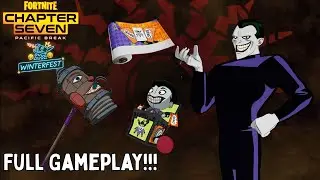 Joker (Batman Beyond) Skin & cosmetics!!! (Full Gameplay) Fortnite Chapter 7 Season 1: Pacific Break