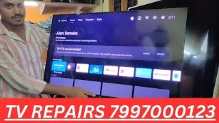 ONE PLUS TV NO VIDEO PROBLEM | ONE PLUS TV NO PICTURE PROBLEM | ONE PLUS TV HOME REPAIR N HYDERABAD