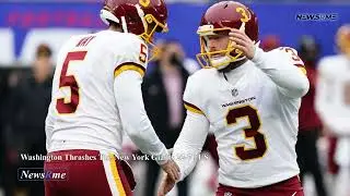 Washington thrashes the New York Giants 22-7 | US News | NewsRme