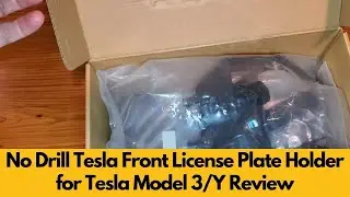 No Drill Tesla Front License Plate Holder for Tesla Model 3 or Model Y Review