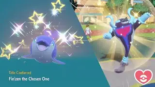 Destiny Mark Finizen & Palafin The Chosen One - Pokemon Scarlet