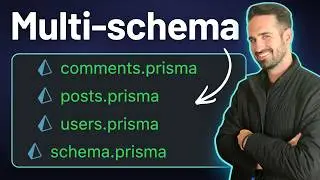 Использование нескольких файлов схемы Prisma в Prisma 7