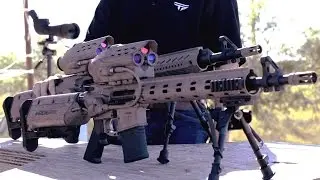 TrackingPoint - M600 SR Squad-Level Precision Guided Assault Rifle Live Firing [1080p]