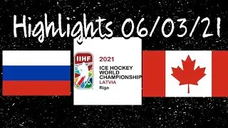 Highlights: CANADA vs RUSSIA Quarter Finals | 2021 #IIHFWORLDS