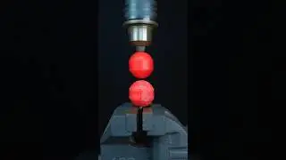 Friction Welding experiment with red lollipops 🍭😱 #oddlysatisfying #asmr #experiment