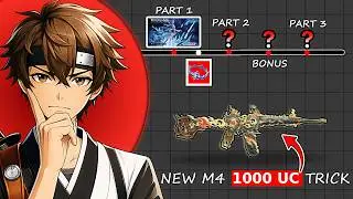 100% TRICK! 😍 Get New M416 Skin Under 1000 UC in BGMI | New M416 Skin Crate Opening Trick 🤫