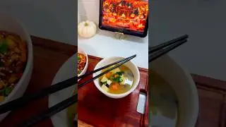 Easy and quick Miso Soup 🍲 #mealsinminutes #mealideas #easynutrition #healthyrecipes